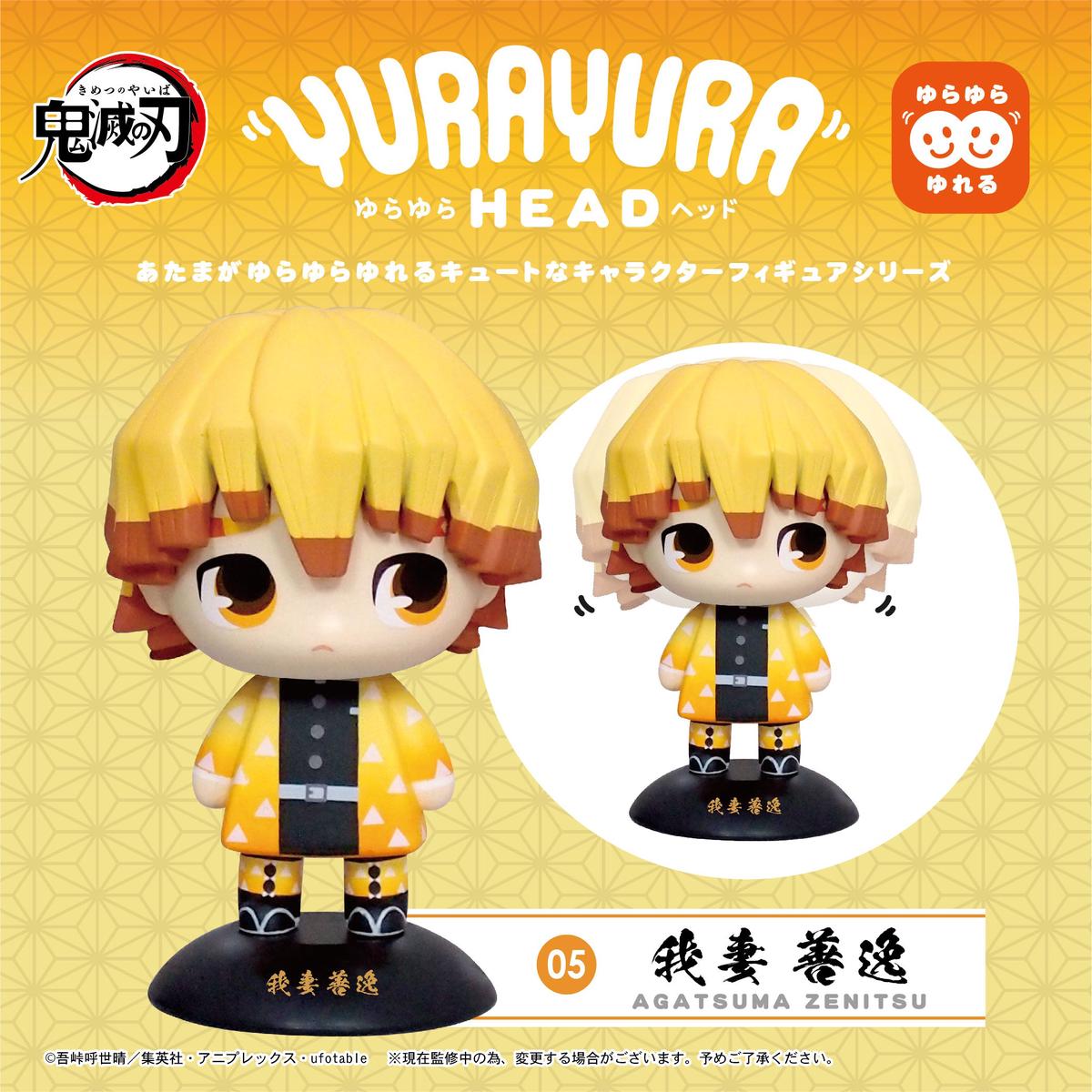 Demon Slayer – Yurayura Head Zenitsu Agatsuma
