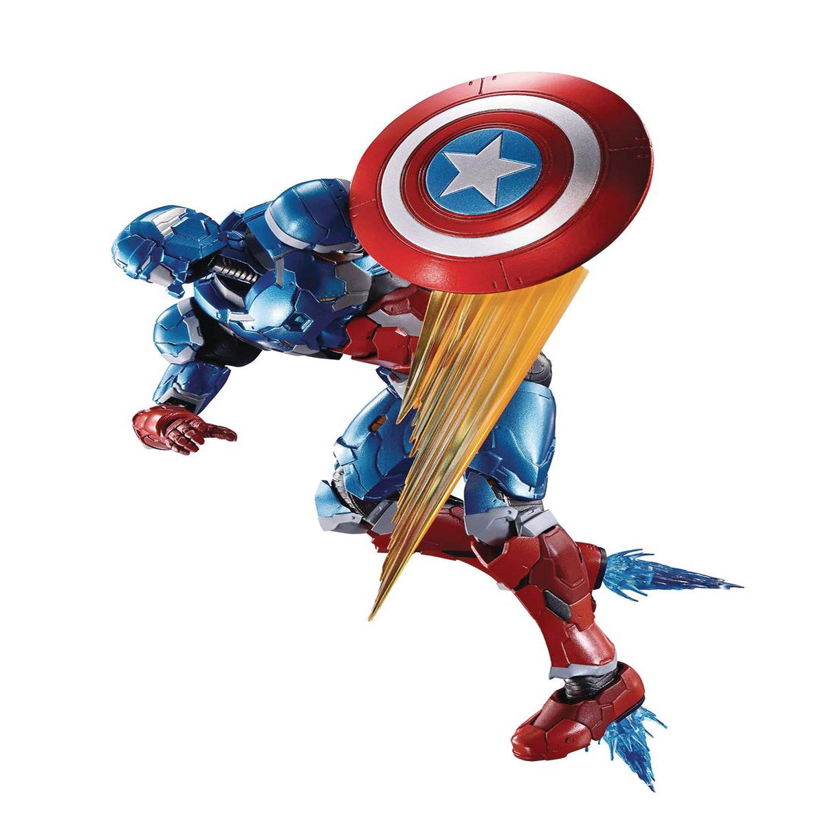 Bandai Tamashii Nations Marvel Tech-On Avengers – Captain America S.H. Figuarts
