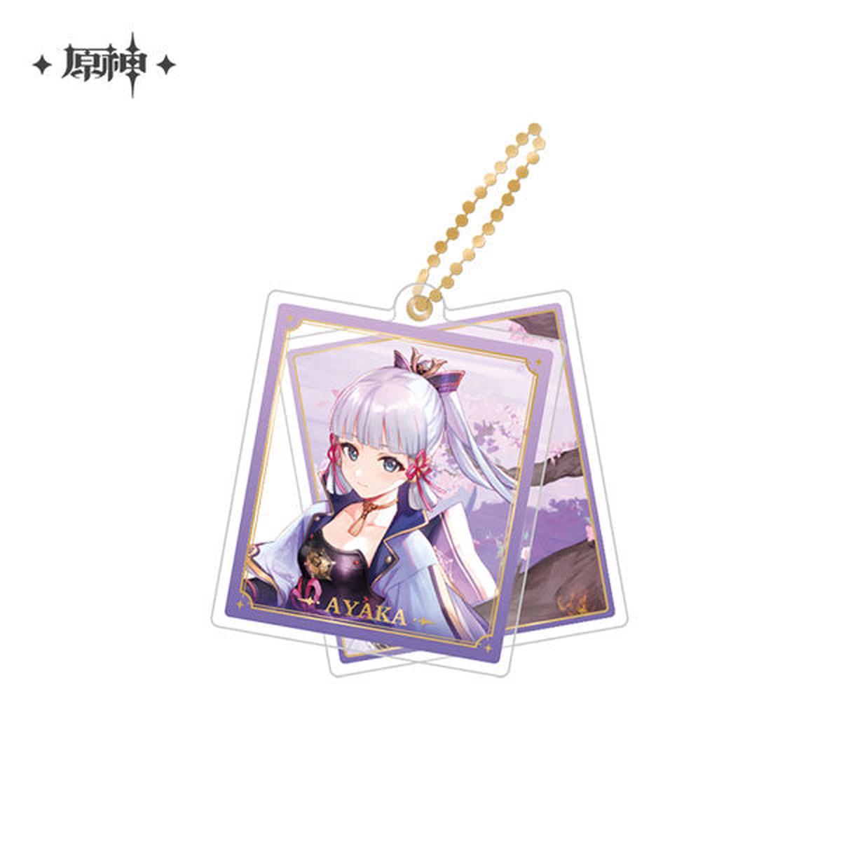 [Genshin Impact] Chara Double Acrylic Strap-Kamisato Ayaka