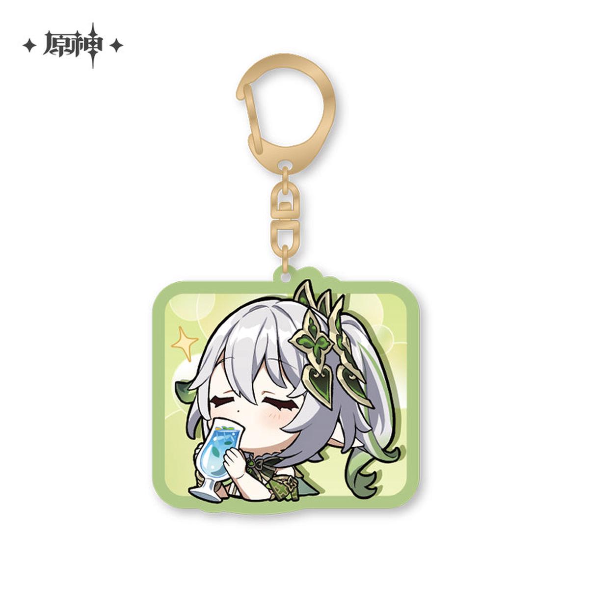 [Genshin Impact] Chibi Stamp Series Acrylic Strap-Nahida