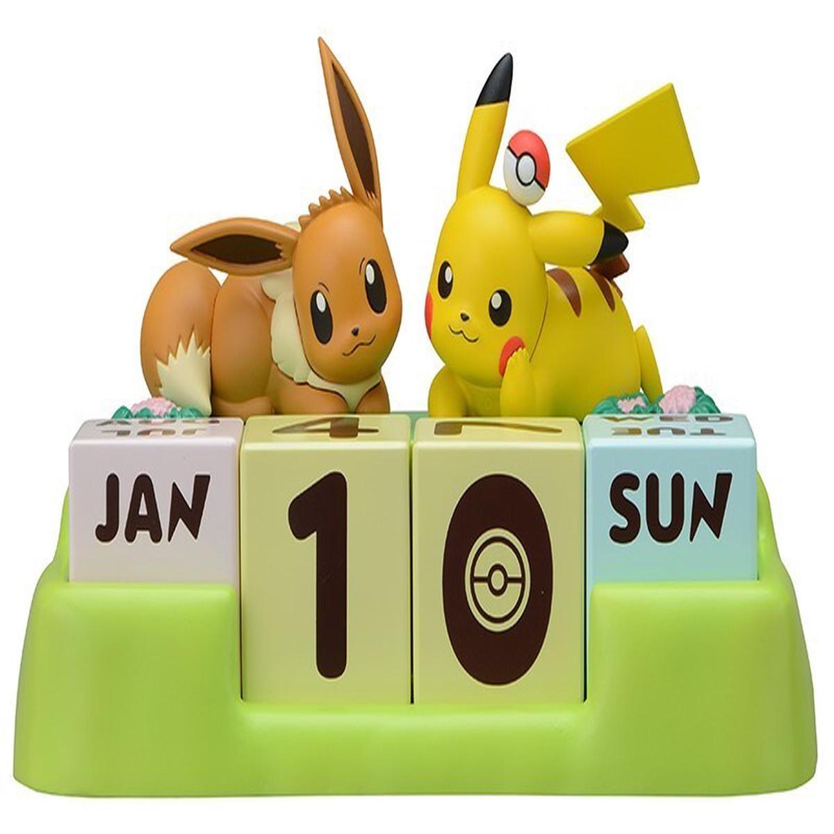 Pokemon Eevee & Pikachu Eternal Figure Calendar – (Second-hand)
