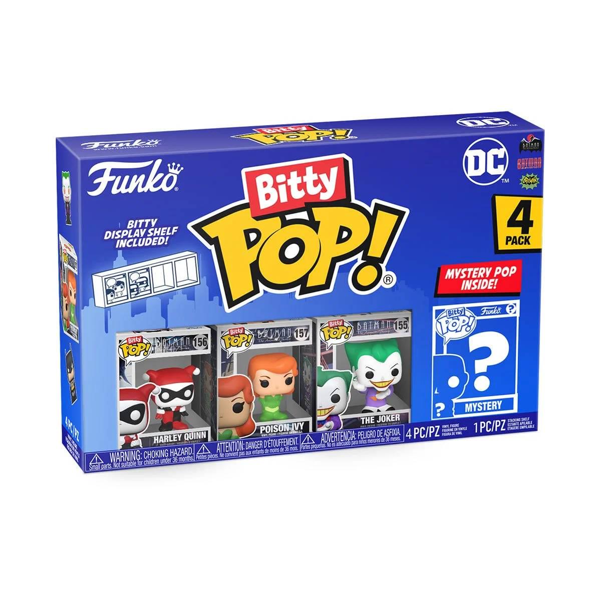 Funko Bitty Pop! DC – Harley Quinn 4-pack Set w/ Mystery Chase
