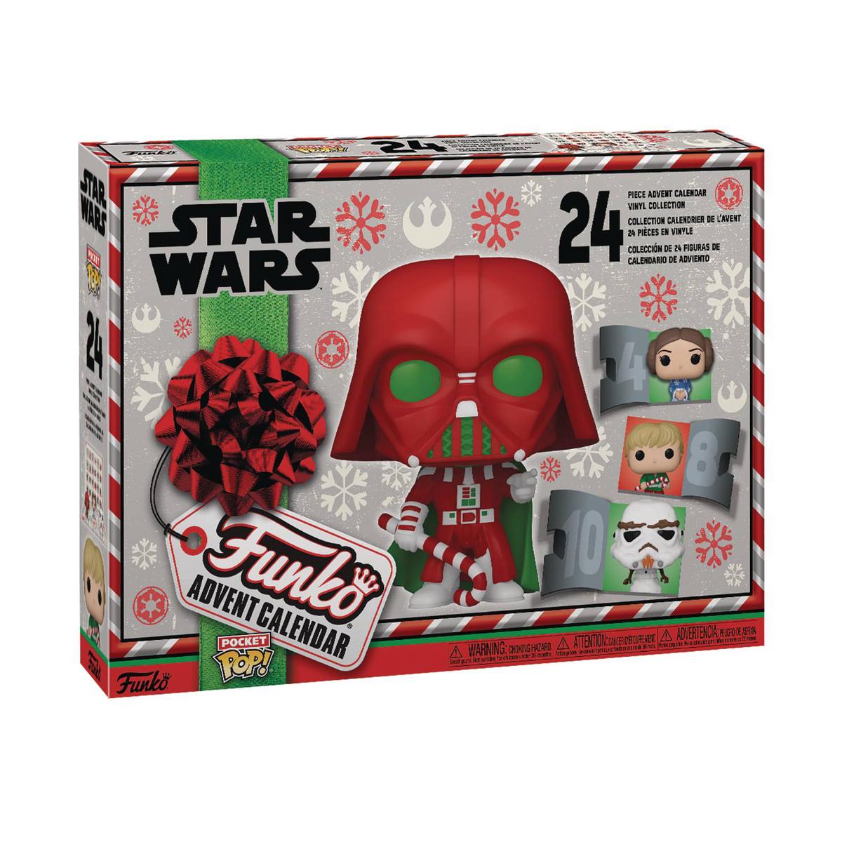 Funko Pocket Pop! Advent Calendar Star Wars Holiday 2022 – 24 Mini Figures