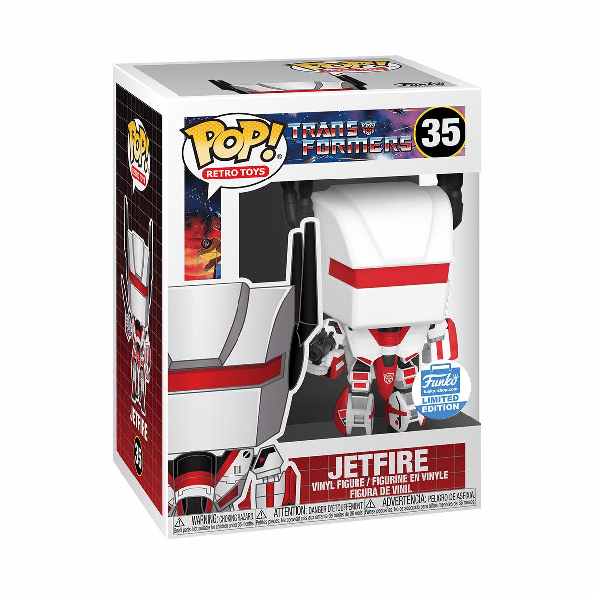 Funko Pop! Animation: Transformers – Jetfire (Funko Shop Sticker)