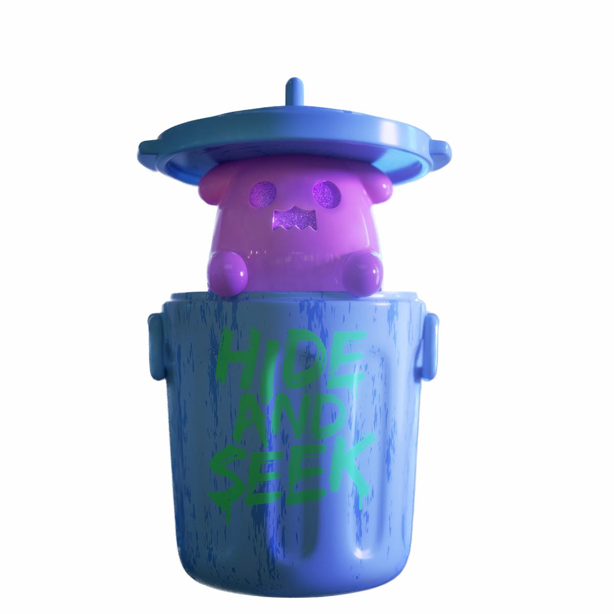 [F.UN] ShinWoo GHOST BEAR HOUSE SERIES BLIND BOX Hide and Seek