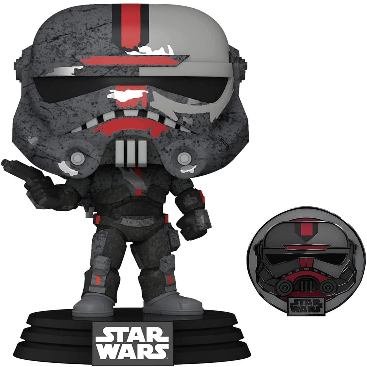 Funko Pop and Pin! Star Wars: Bad Batch – Hunter (Kamino) Amazon Sticker