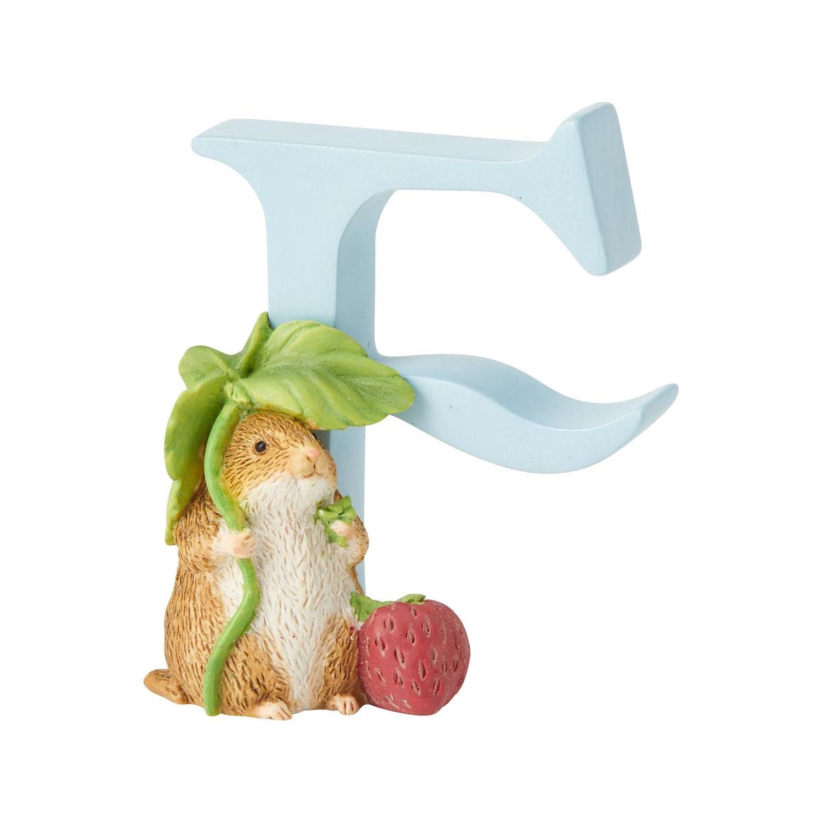 “F” – Peter Rabbit Decorative Alphabet Letter by Beatrix Potter
