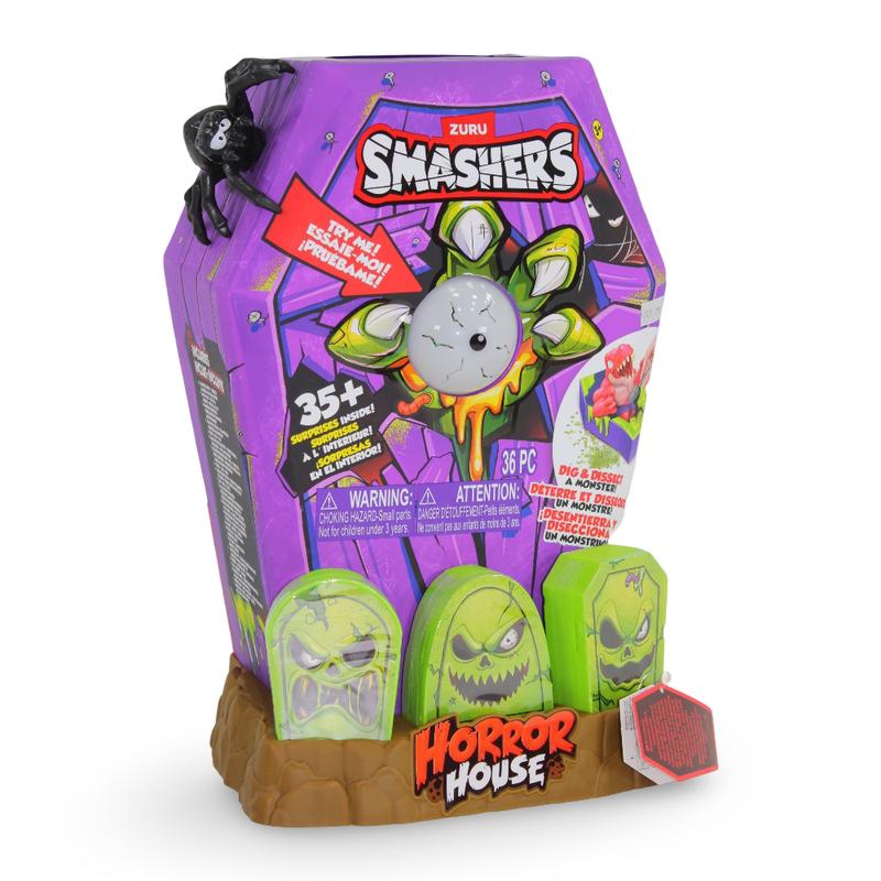 Zuru Smashers Large Horror House  35+ Surprises  Series 1