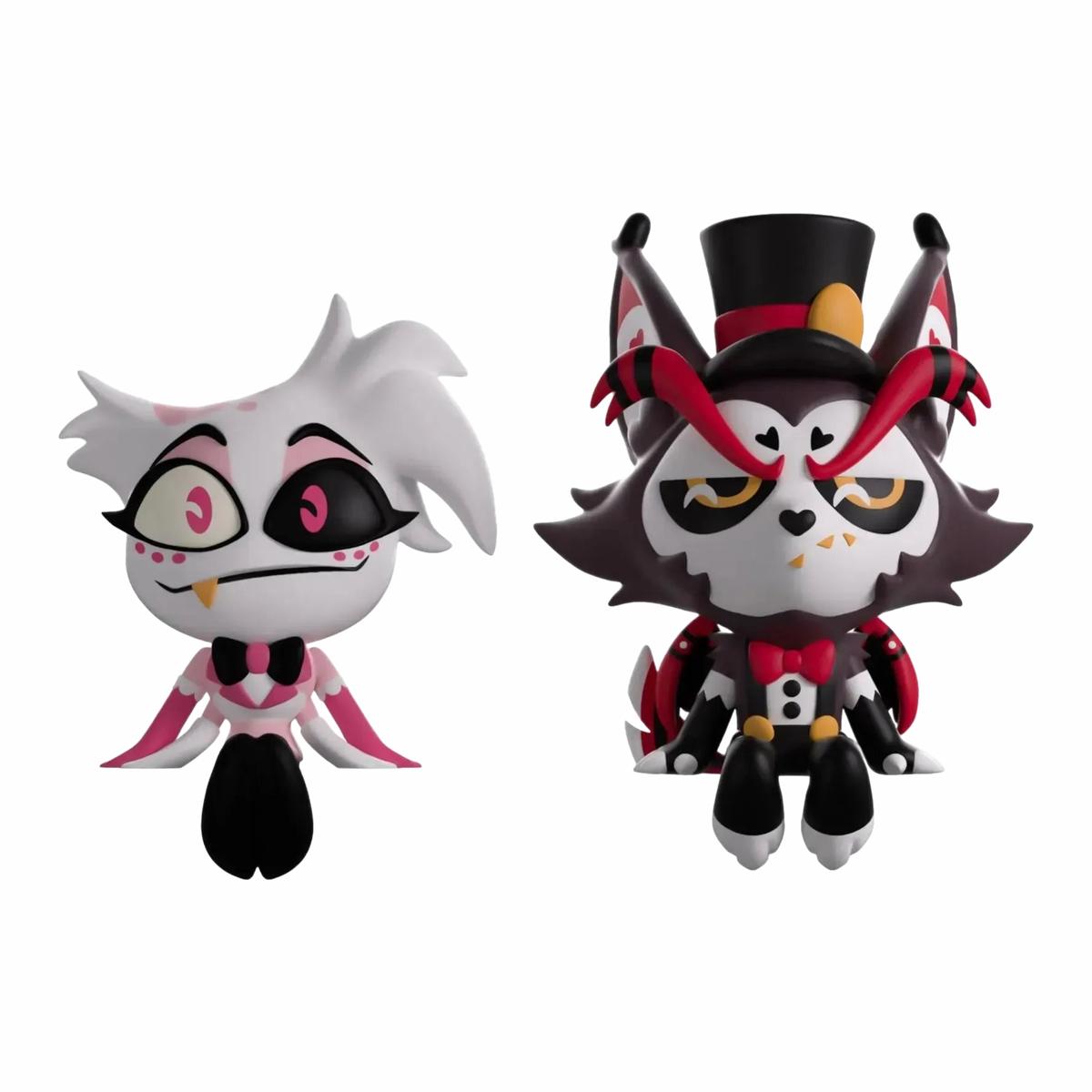 Hazbin Hotel: Angel Dust and Husk Monitor Buddiez: Vinyl Figure