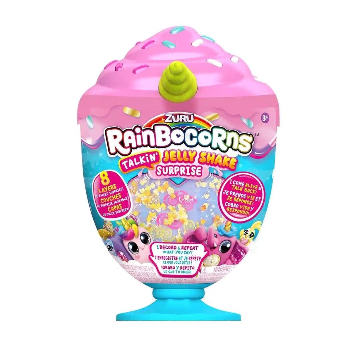 Rainbocorns Talkin’ Jelly Shake Surprise Electronic Plush by ZURU