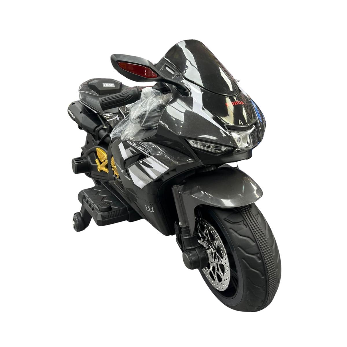 12V Ride On Motorcycle (Black)